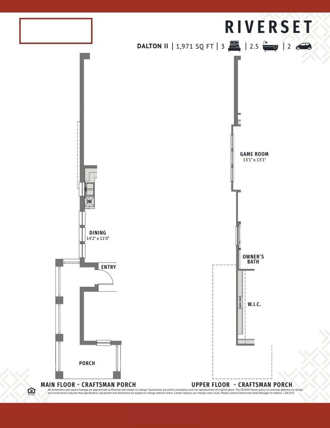 This lovely home features the Craftsman elevation 