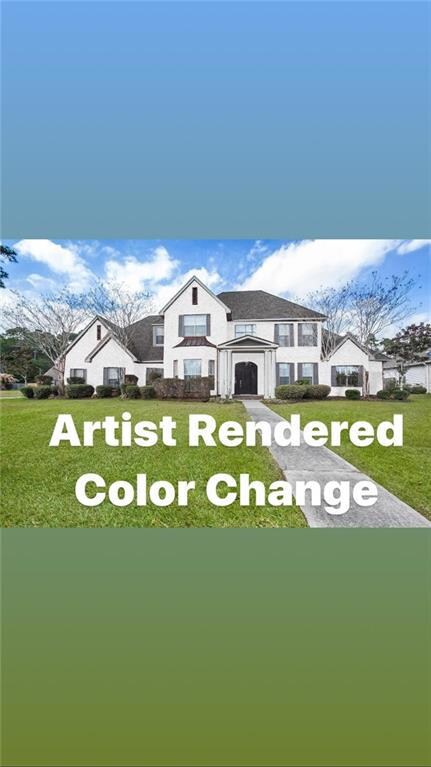 Artist Rendering to show what the house would look