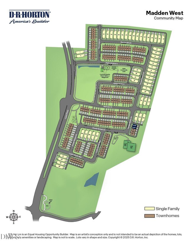 Madden West - Site Map - OVERALL