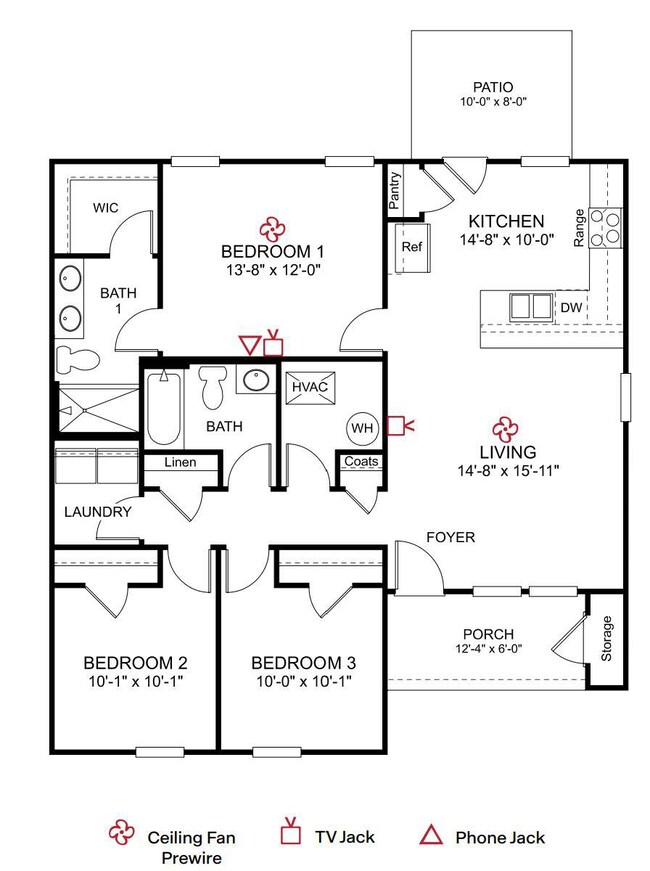 Curtis floor plan
