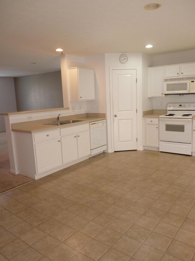Kitchen view taken from dining area