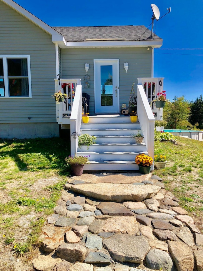 Back entrance
