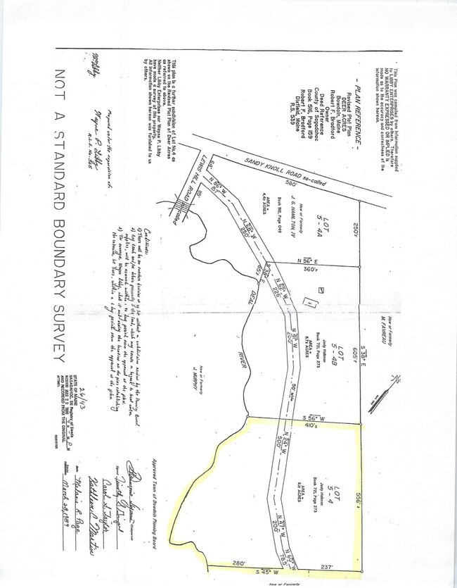 Ledge Hill Map