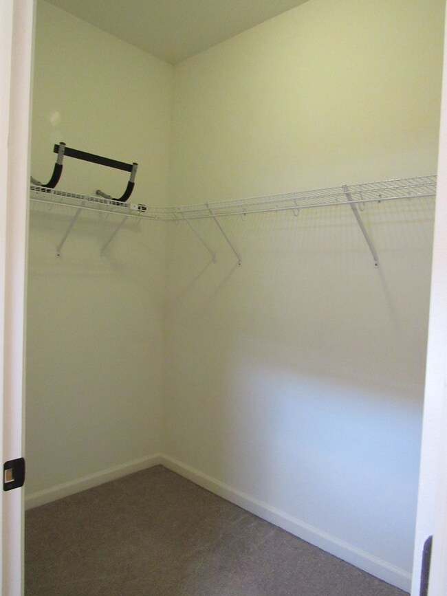 Master walk-in closet