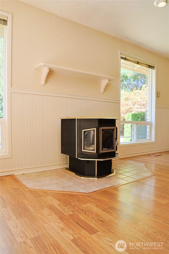 Pellet Stove to keep you warm on cool nights!
