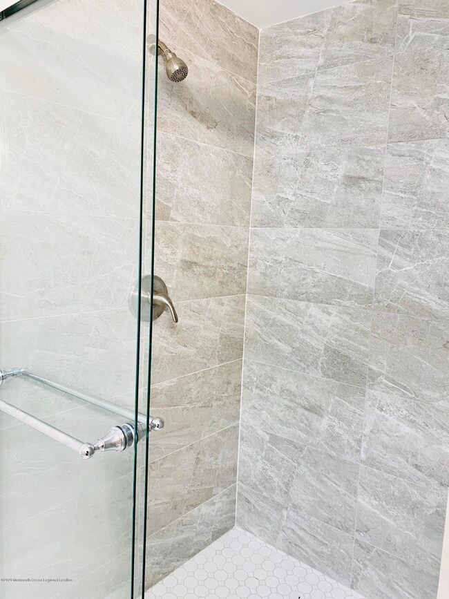 Master shower