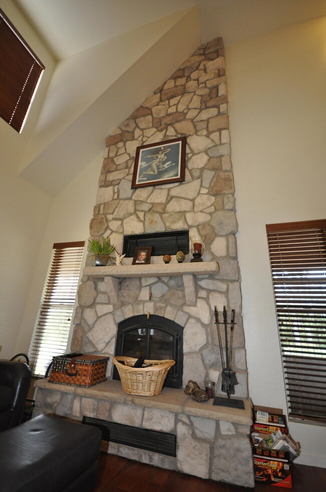 Beautiful Stone Fireplace