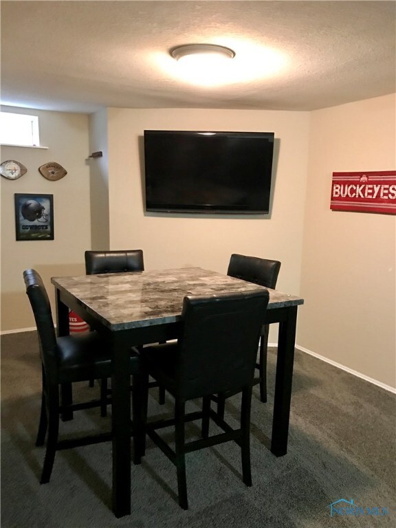 Large finished basement