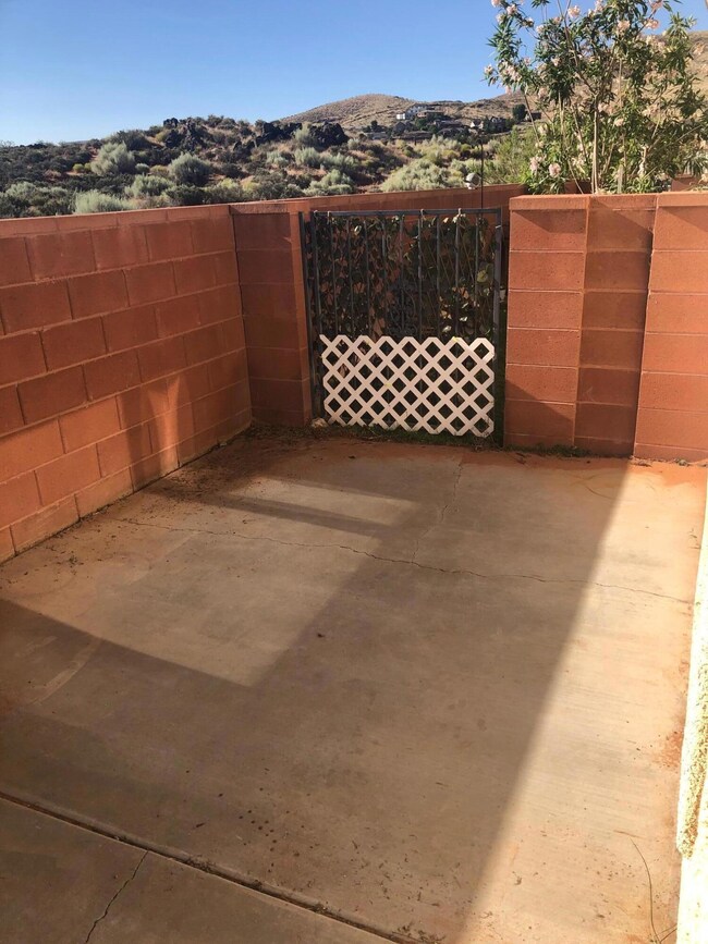 Back patio