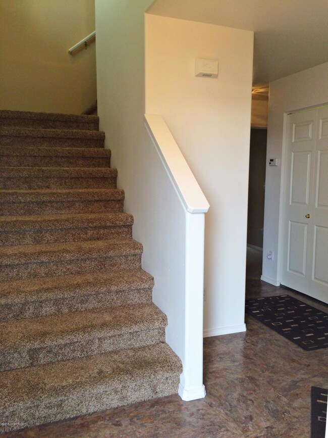 Spacious front entry