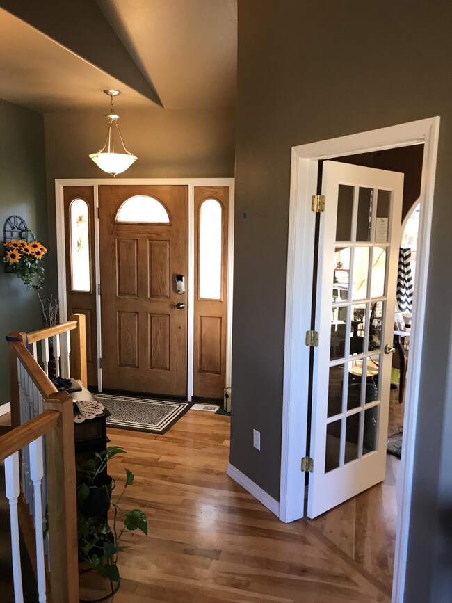 Front Entry and Private Office