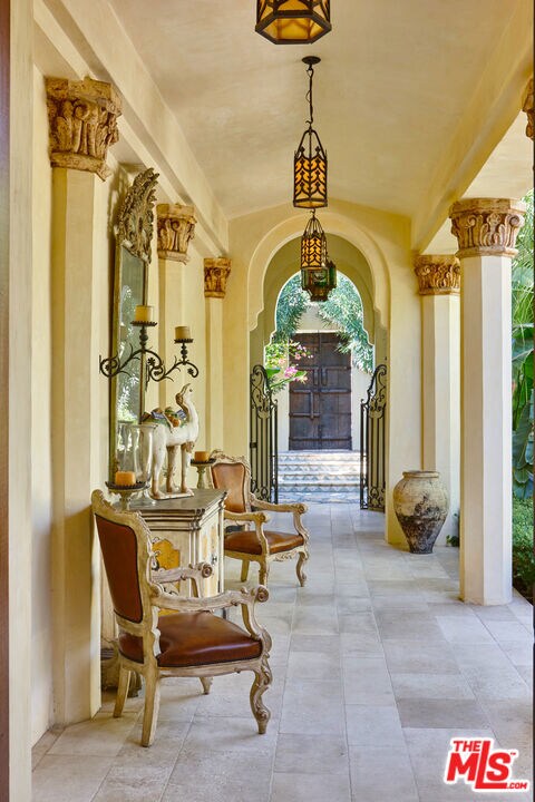 Colonnade Entry