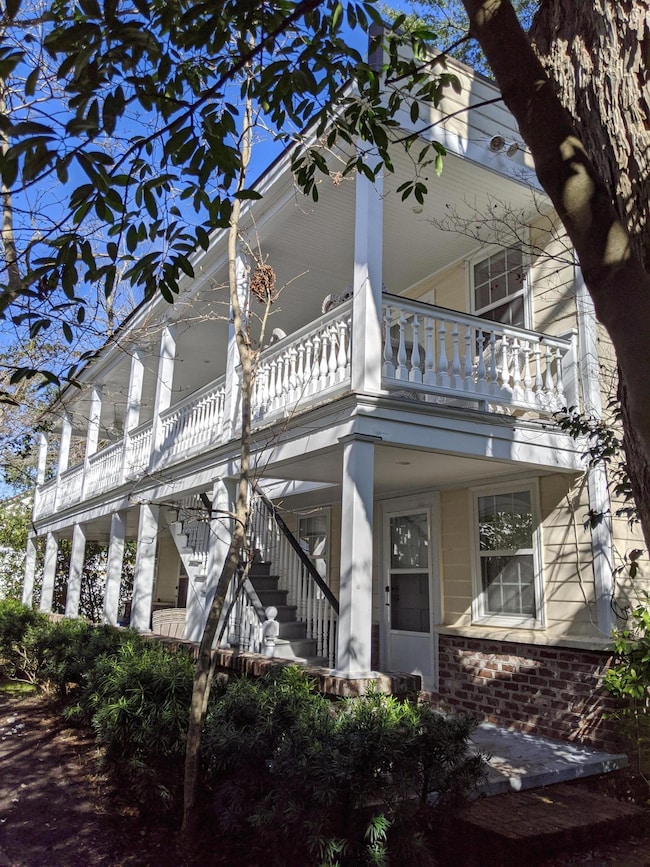 Upstairs is for rent
