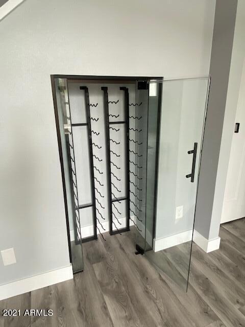 Custom wine cellar