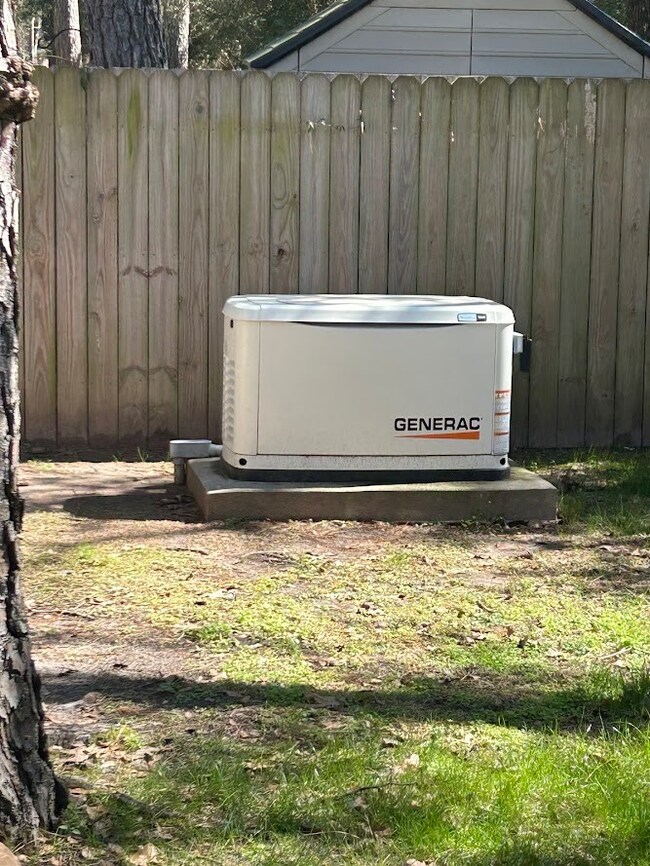 Home comes with a Generac backup generator, which means you will be prepared for power outages.