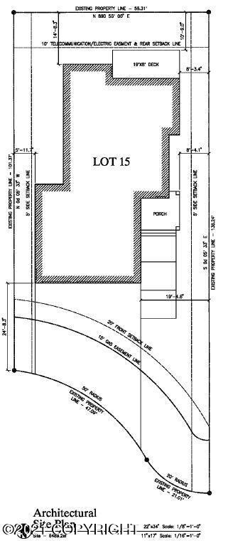 Architectural Site Plan