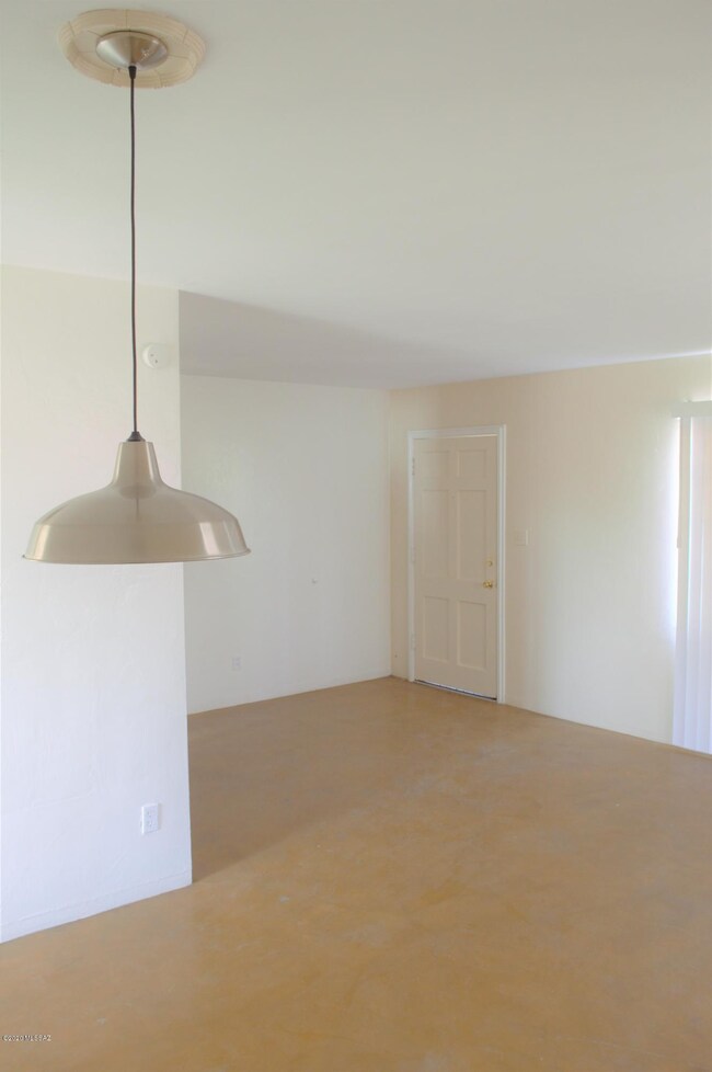 Front door from dining area