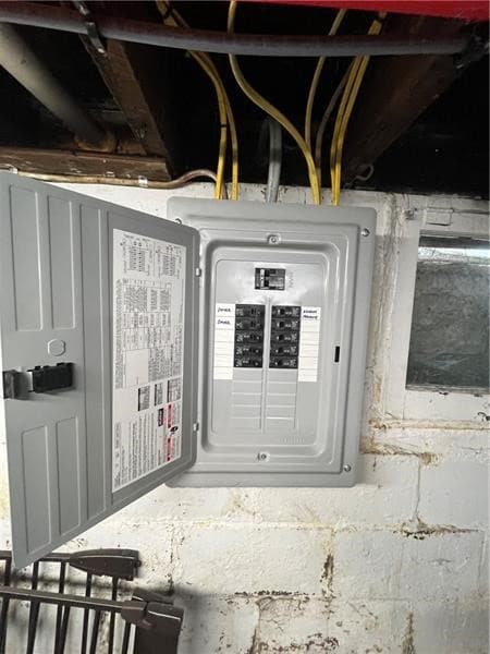 Updated electrical panel