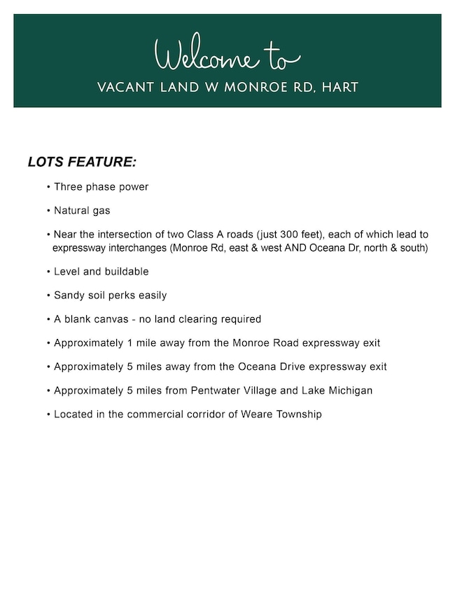 3308 W Monroe Rd unit Lot A - 2.18 Acres, Hart, MI 49420 - photo 6