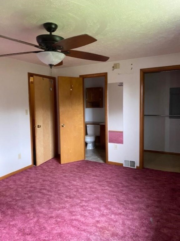 Master bedroom with powder room and large walk-in