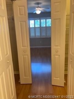 MASTER SUITE CLOSETS.