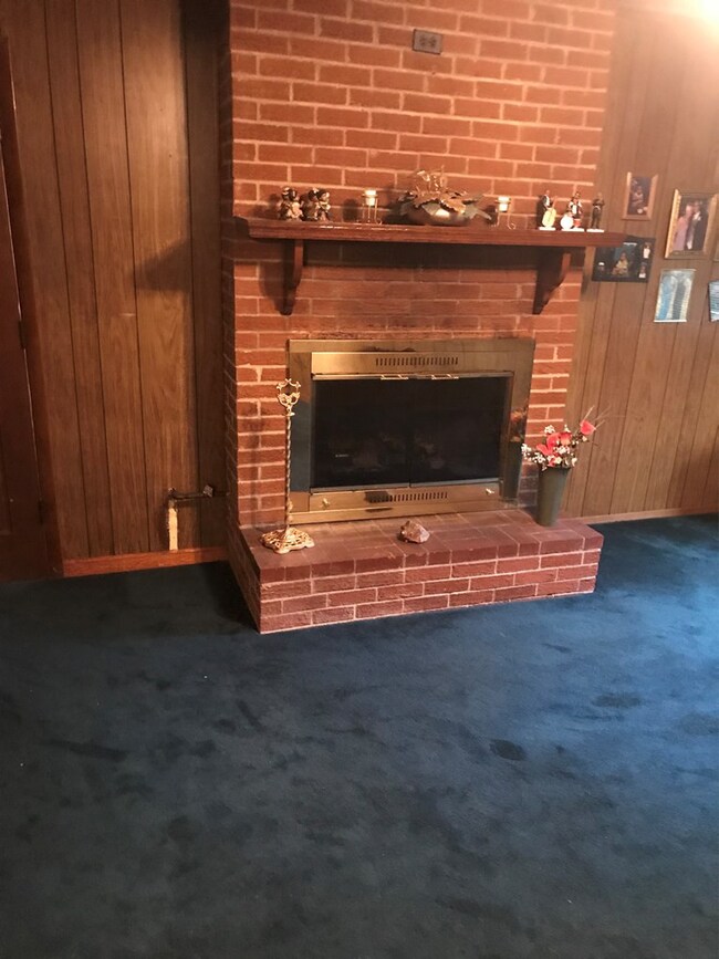 DEN WITH FIREPLACE