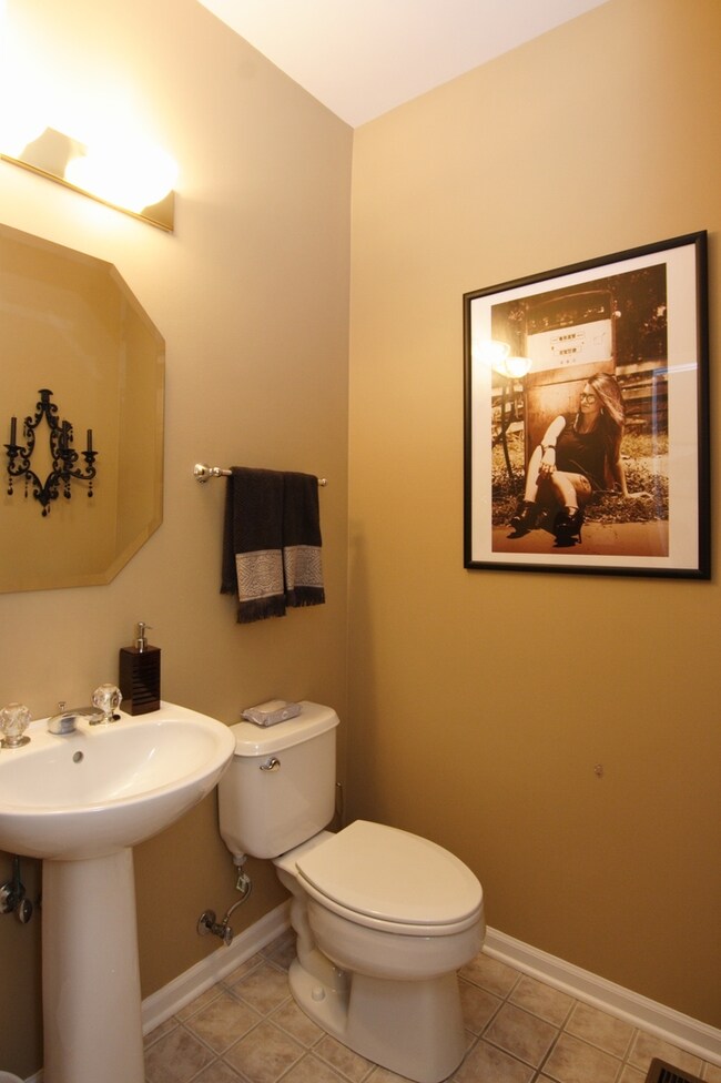 Powder Room on Main Floor
