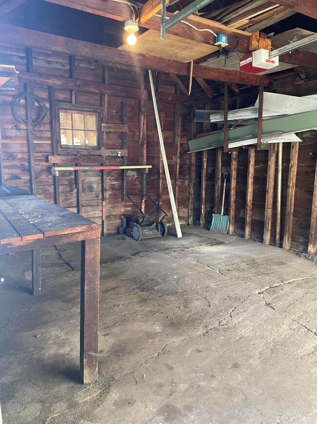 Interior of Garage