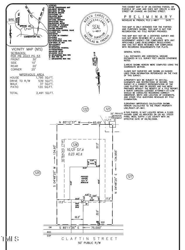plot plan