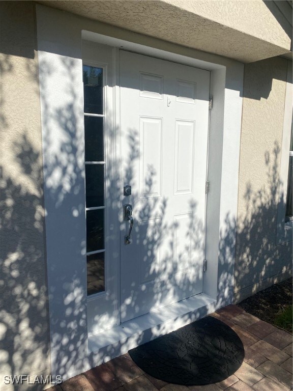 Side Entrance into Villa