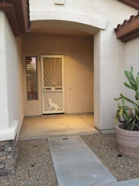 Entrance to your home