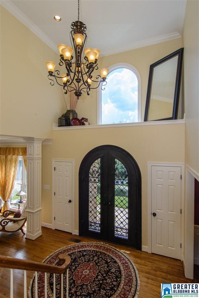 You will enjoy the light lift on the new chandelie