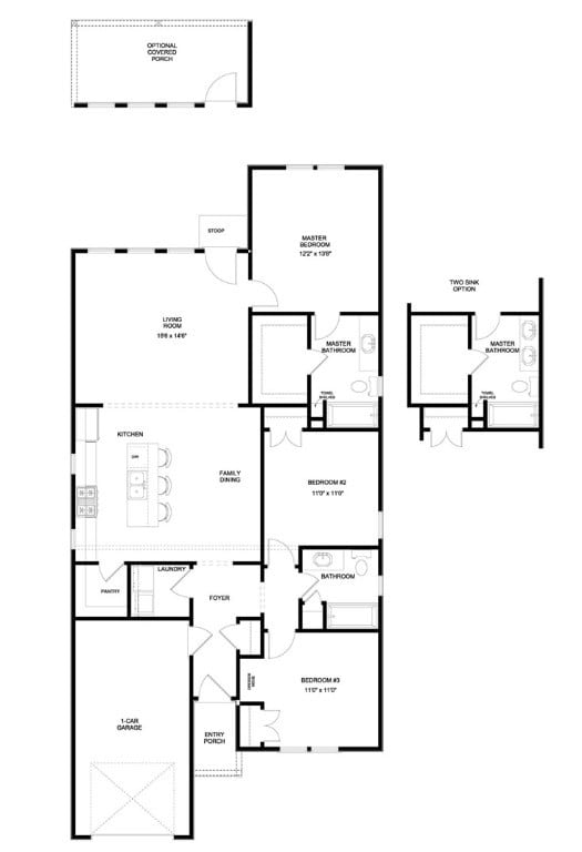 The Toby plan by Holland Homes LLC. All plans, pri