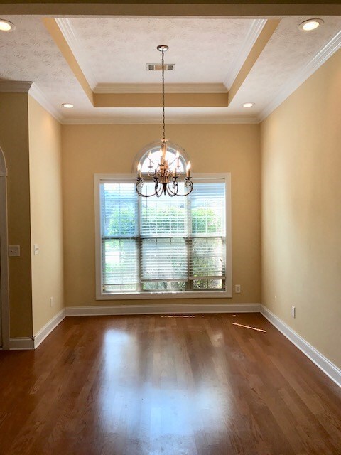 Nice Dining Room open to GreatRoom and Foyer