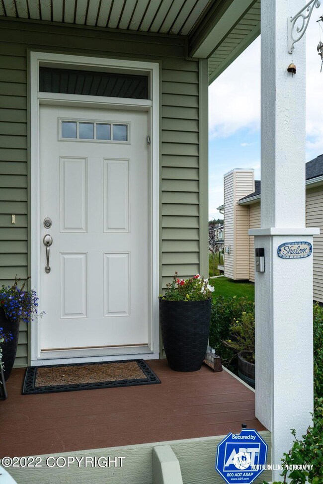 Exterior front door