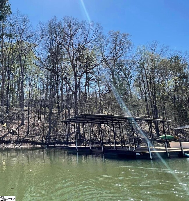 View of dock from the water