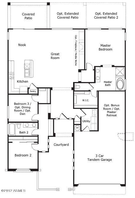 Sycamore Carlsbad 1765 sf plan