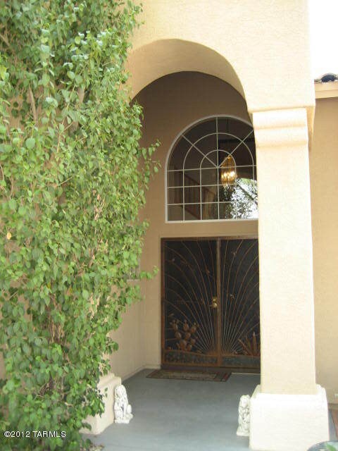 Exterior front entry