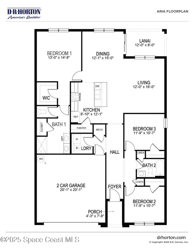 aria floorplan