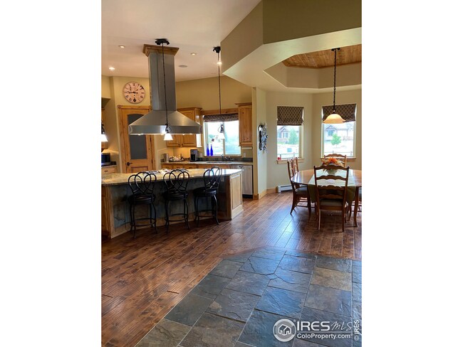 Huge Chefs Kitchen with Viking Gas Stove & double ovens, Sub Zero, and Miele Dishwasher