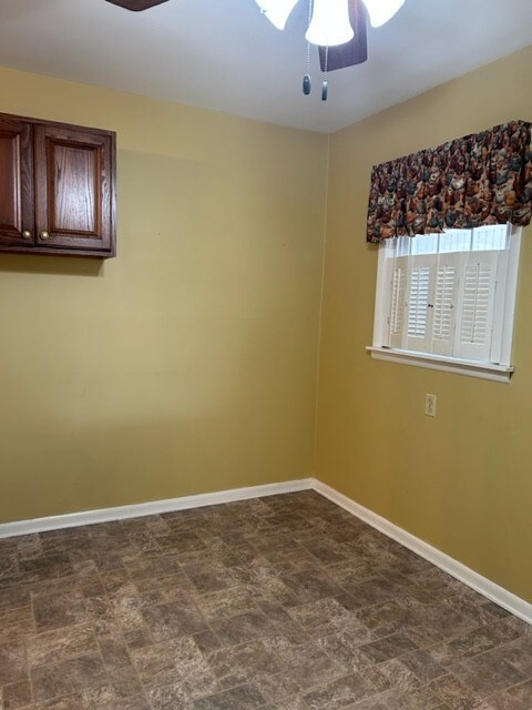 Another view of kitchen shows area that would be perfect with a cafe table and chairs