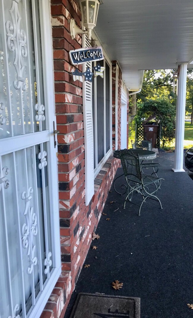 Covered Front Porch