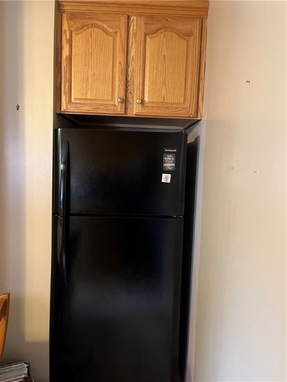 Refrigerator included.