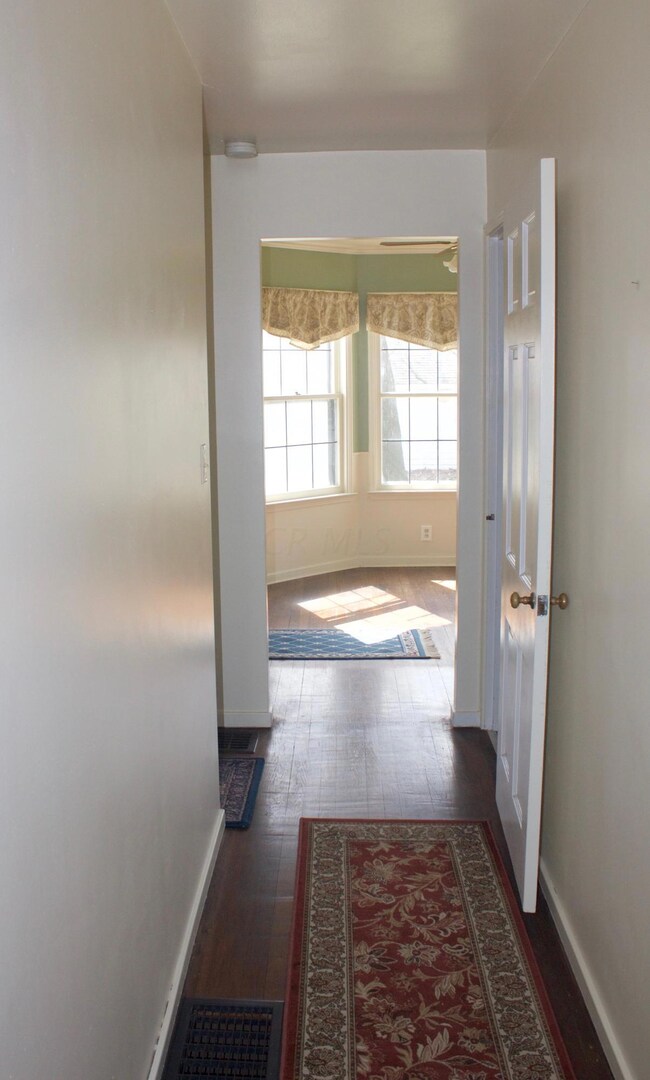 Front hallway view from entryway