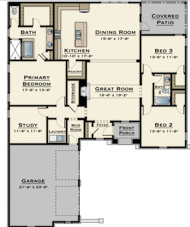Millbrook Floor plan