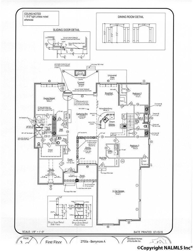 THIS HOME HAS BEEN CUSTOMIZED FROM ORIGINAL PLAN