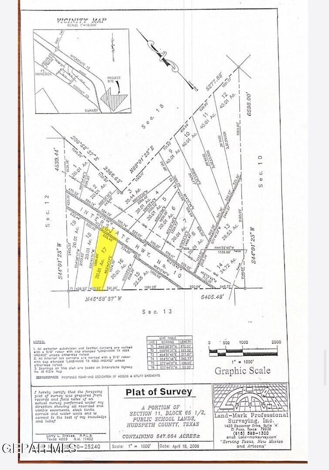 65 /1/2 Sec 11 Psl Lot 17 (20 Acres), Fort Hancock, TX 79839 - photo 5