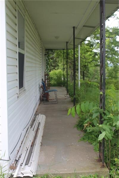 Front covered porch