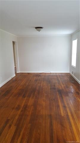 View of great room for dining and living