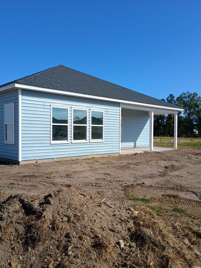 View of rear view of house